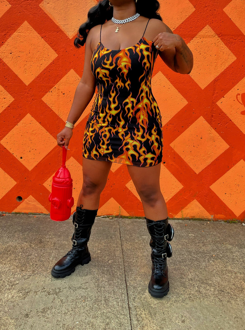 Fire It Up Mini Dress